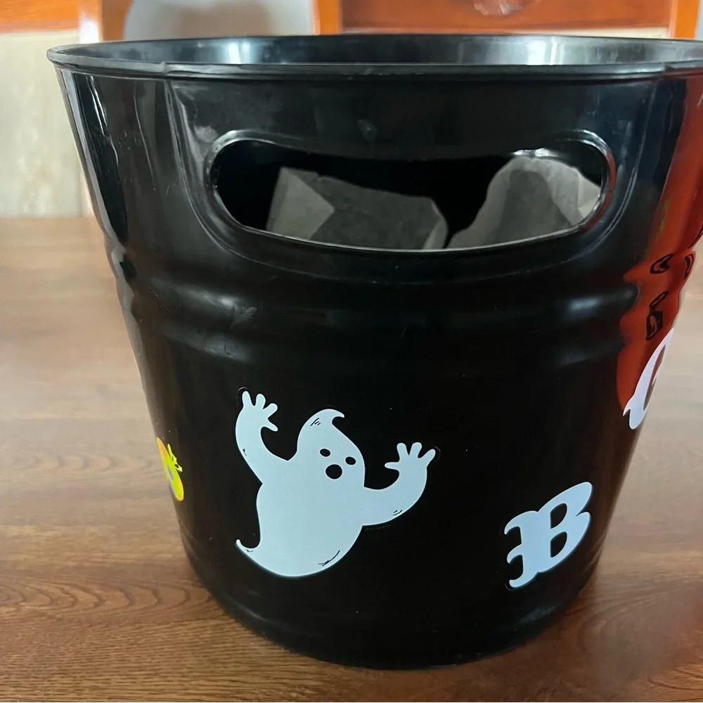 Vintage 2011 Target Halloween Candy Bucket set of 2